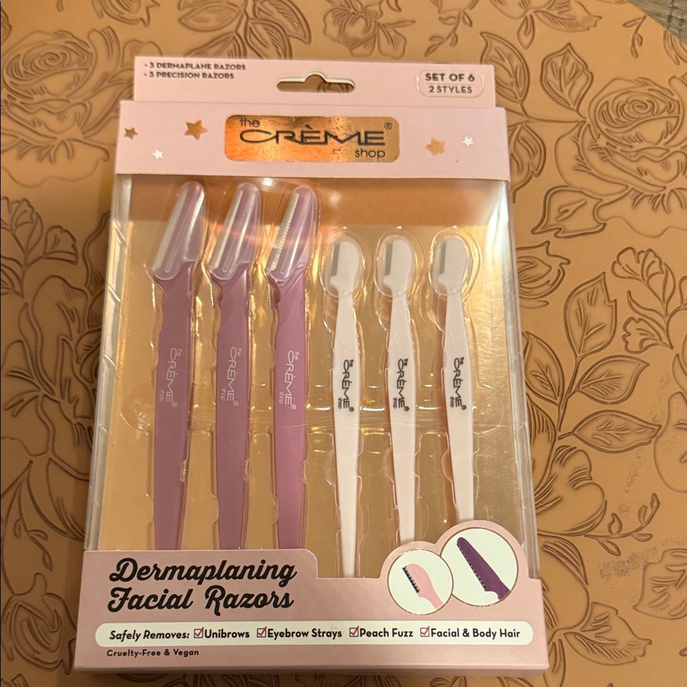 5/$25 The crème shop -Dermaplaning Facial Razors